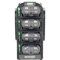 Chargeur &agrave; appareils multiples Galaxy GX2 pour Altair 5X, Compatible avec D&eacute;tecteur de gaz de la famille MSA Altair SPOC Demo
