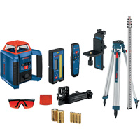 Ensemble laser rotatif horizontal/vertical auto-nivelant Revolve2000, 2000' (609,6 m), 670 N.m SPOC Demo
