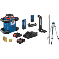 Ensemble laser rotatif horizontal/vertical auto-nivelant connect&eacute; Revolve4000, 4000' (1219,2 m), 635 N.m SPOC Demo