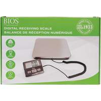 Digital Receiving Scale, 220 lbs. Cap., 1 lbs. Graduations SPOC Demo