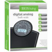 Digital Analog Scale, 396 lbs. Cap., 100 g / 0.2 lbs. Graduations SPOC Demo