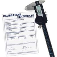 Pied &agrave; coulisse num&eacute;rique de 6" (150 mm) avec certificat de traçabilit&eacute; de l'&eacute;talonnage, R&eacute;solution de 0,0005" (0,01 mm), 0" - 6" (0 mm - 150 mm) gamme de mesure SPOC Demo