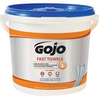 Serviettes nettoyantes Fast Wipes, 130 lingettes, 10" x 9" SPOC Demo