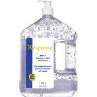 Gel d&eacute;sinfectant pour les mains &agrave; l'alo&egrave;s Response, 1890 ml, Bouteille &agrave; pompe, 70 % alcool SPOC Demo