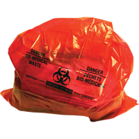 Sure-Guard Bio-Medical Waste Liners, Bio-Hazard, 38" L x 30" W, 2 mil SPOC Demo