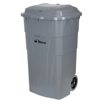 Roll Out Garbage Bin, Polyethylene, 65 US gal. SPOC Demo