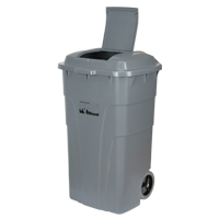 Roll Out Garbage Bin, Polyethylene, 65 US gal. SPOC Demo