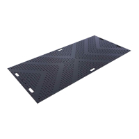 Protecteur de sol LibertyMat d'usage moyen, 4' x 8', Poly&eacute;thyl&egrave;ne haute densit&eacute;, Textur&eacute;, Noir SPOC Demo