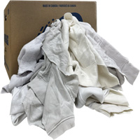 Wiping Rags, Fleece, White, 20 lbs. SPOC Demo