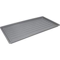 Plateau pour bottes/chaussures humides, Plastique, Gris, 27" lo x 14" la SPOC Demo