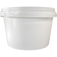 Seau avec couvercle, Plastique, 1,03 gal. SPOC Demo