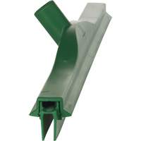 Double Blade Ultra Hygiene Squeegee, 24", Green SPOC Demo