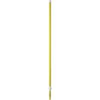 Manche de brosse pour plateforme, Brosse/Support &agrave; tampon, Jaune, T&eacute;lescopique, 62"-113" lo SPOC Demo