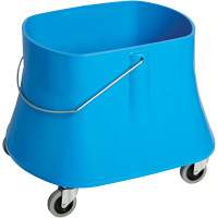 Seau pour vadrouille Champ, Capacit&eacute; de 10 gal. US (40 pintes), Bleu SPOC Demo