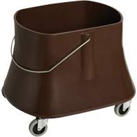 Seau pour vadrouille Champ, Capacit&eacute; de 10 gal. US (40 pintes), Brun SPOC Demo
