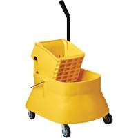 Champ Bucket & Wringer Combo, Side Press, 7.5 US Gal. (30 Quarts), Yellow SPOC Demo
