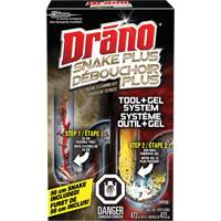Trousse de furet et gel d&eacute;boucheur pour tuyaux de Drano SPOC Demo