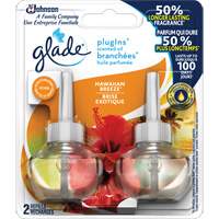 Recharge Glade Branch&eacute;es huile parfum&eacute;e, Brise exotique, Cartouche SPOC Demo