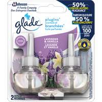 Recharge Glade Branch&eacute;es huile parfum&eacute;e, Lavande & vanille, Cartouche SPOC Demo