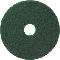 Floor Pads, 12", Scrubbing/Stripping, Green SPOC Demo