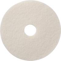 Floor Pads, 12", Polish, White SPOC Demo