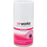 AirWorks&reg; Metered Air Fresheners, Fresh Garden, Aerosol Can SPOC Demo