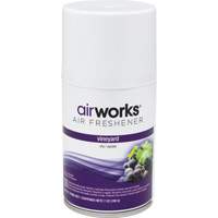 AirWorks&reg; Metered Air Fresheners, Vineyard, Aerosol Can SPOC Demo