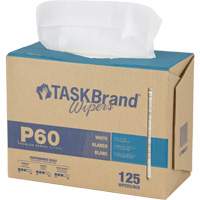 TaskBrand&reg; P60 Premium Series Wipers, All-Purpose, 16-3/4" L x 8-1/4" W SPOC Demo