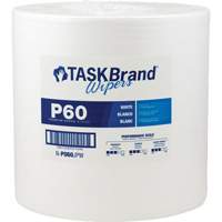 TaskBrand&reg; P60 Premium Series Wipers, All-Purpose, 13" L x 12" W SPOC Demo