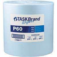 TaskBrand&reg; P60 Premium Series Wipers, All-Purpose, 13" L x 12" W SPOC Demo