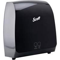 Distributeur de serviettes en rouleaux durs Scott Pro, &eacute;lectronique/Sans contact, 12,66" la x 9,18" p x 16,44" h SPOC Demo