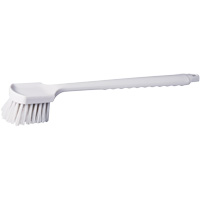 Long Handle Pot Brush, 20" L, Polypropylene Bristles, White SPOC Demo