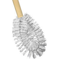 HD Toilet Brush with Wire Centre, 20" L, Polypropylene Bristles, Yellow SPOC Demo