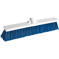 Foodservice Push Broom, Medium Bristles, 18", Polypropylene, White SPOC Demo