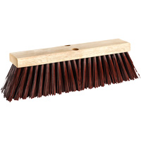 Street Push Broom, 14", X-Coarse, Polypropylene Bristles SPOC Demo