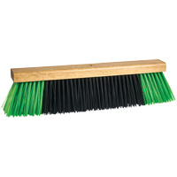 Bulldog Push Broom Head, 18", Coarse, PVC Bristles SPOC Demo