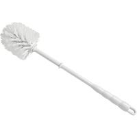 Bowl Brush, 15-1/2" L, Polypropylene Bristles, Red/White SPOC Demo