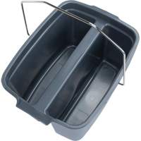 Seau double, Capacit&eacute; de 4,75 gal. US (19 pintes), Gris SPOC Demo