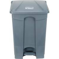 Poubelle &agrave; p&eacute;dale, Plastique, Capacit&eacute; 12 gal. US SPOC Demo