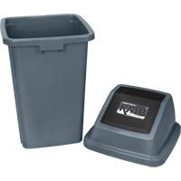 Garbage Can, Plastic, 26 US gal. SPOC Demo