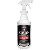 Janitori Assassin Ready-to-Use Disinfectant Cleaner, 1 L, Trigger Bottle SPOC Demo