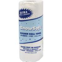 Snow Soft Premium Kitchen Towels, 2 Ply, 85 Sheets/Roll, 8" W, 11" L SPOC Demo