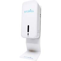Support de bureau pour distributeur de d&eacute;sinfectant pour les mains SPOC Demo