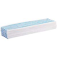 Tampon vadrouille jetable, Style Boucles et crochets, Microfibre, 18" lo x 4" la SPOC Demo