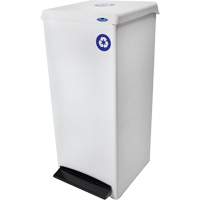 Poubelle &agrave; commande au pied, Acier, 25 gal. US SPOC Demo