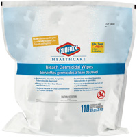 Healthcare&reg; Disinfecting Bleach Wipes Refill, 110 Count SPOC Demo