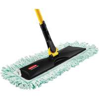 Hygen Fringed Dust Pad, Hook and Loop Style, Microfibre, 27-1/2" L x 9" W SPOC Demo