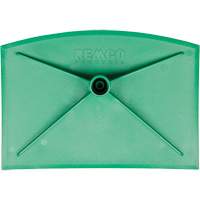 T&ecirc;te de binette pour service alimentaire, Vert, 8" la x 11-1/4" lo SPOC Demo