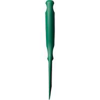 Grand grattoir perceptible par d&eacute;tecteur de m&eacute;tal, Vert, 4-1/4" la x 10" lo SPOC Demo