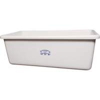 Transport Storage Tub, Plastic, White SPOC Demo